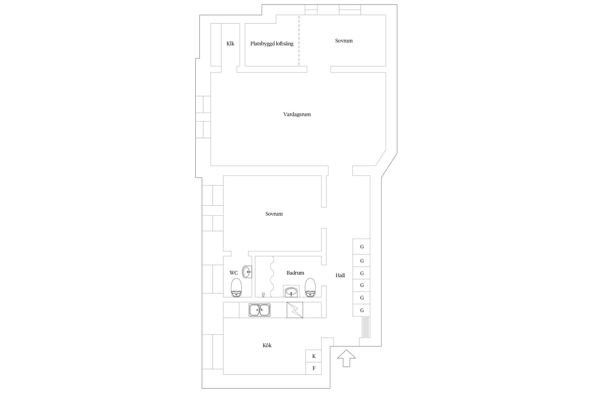 Bostadsrätt, Hantverkargatan 85, Kungsholmen - Fridhemsplan, Stockholm