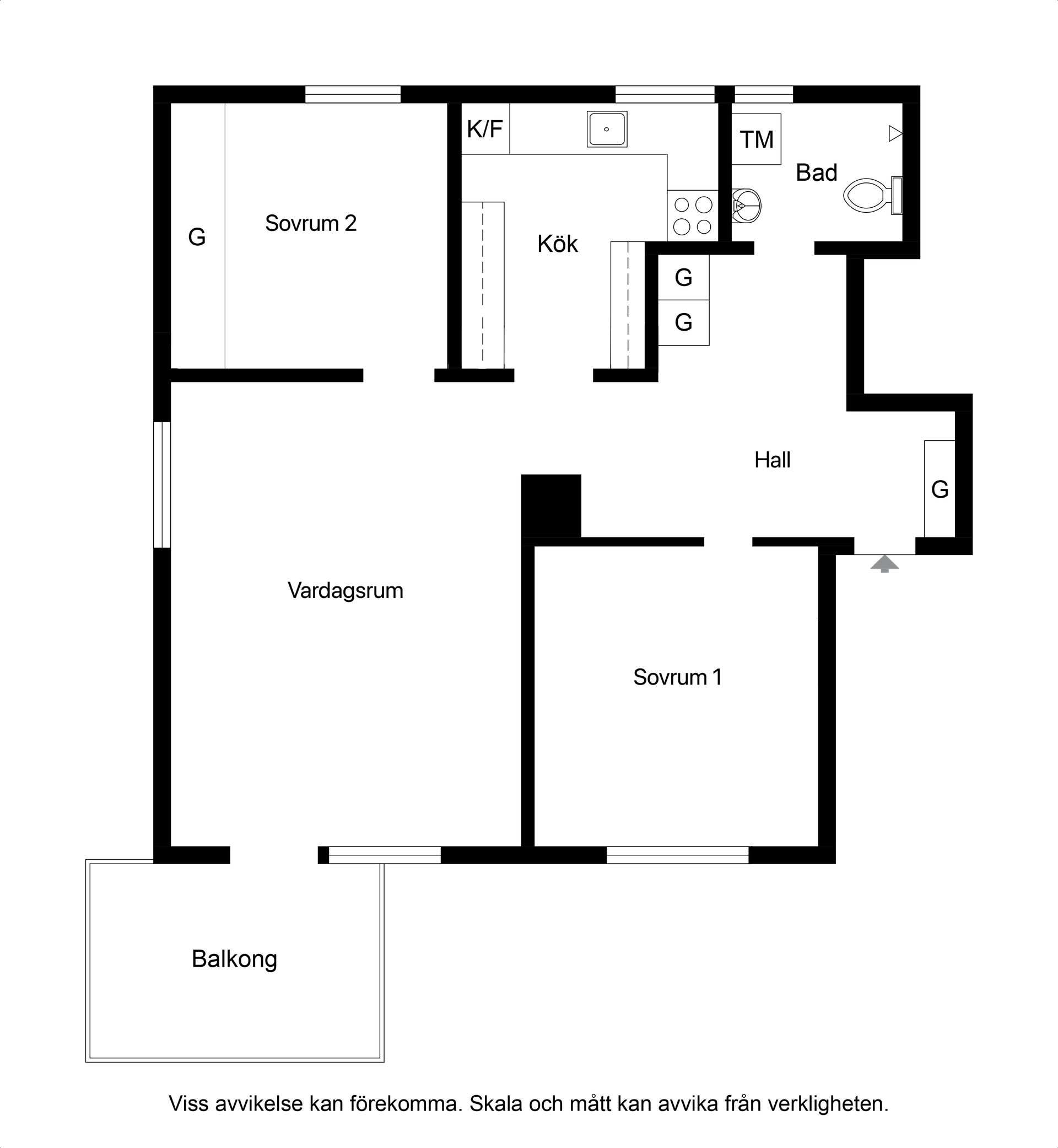 Bostadsrätt, Arkitektvägen 8, Abrahamsberg, Stockholm