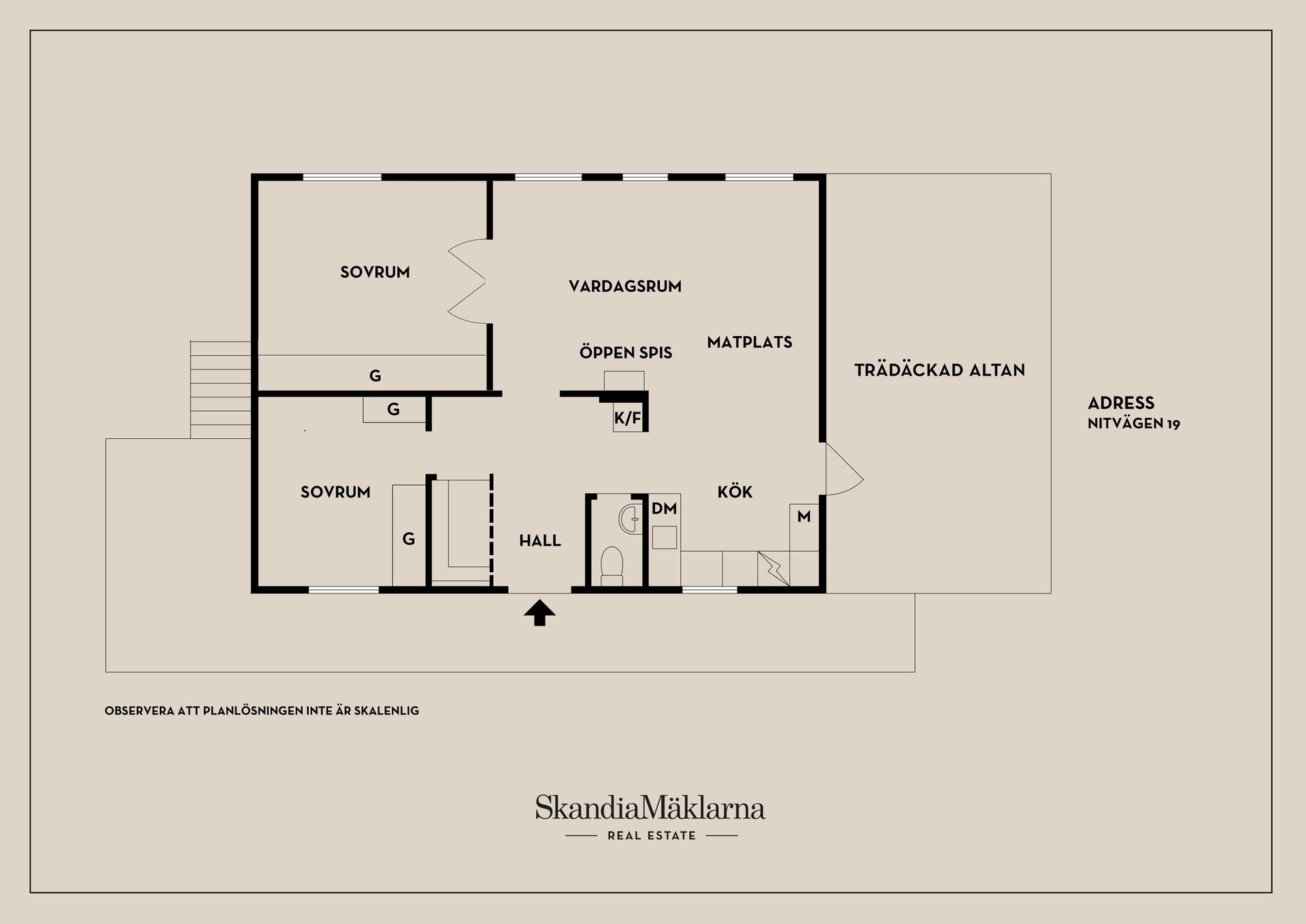 Villa, Nitvägen 19, Hökmossen/Telefonplan, Stockholm