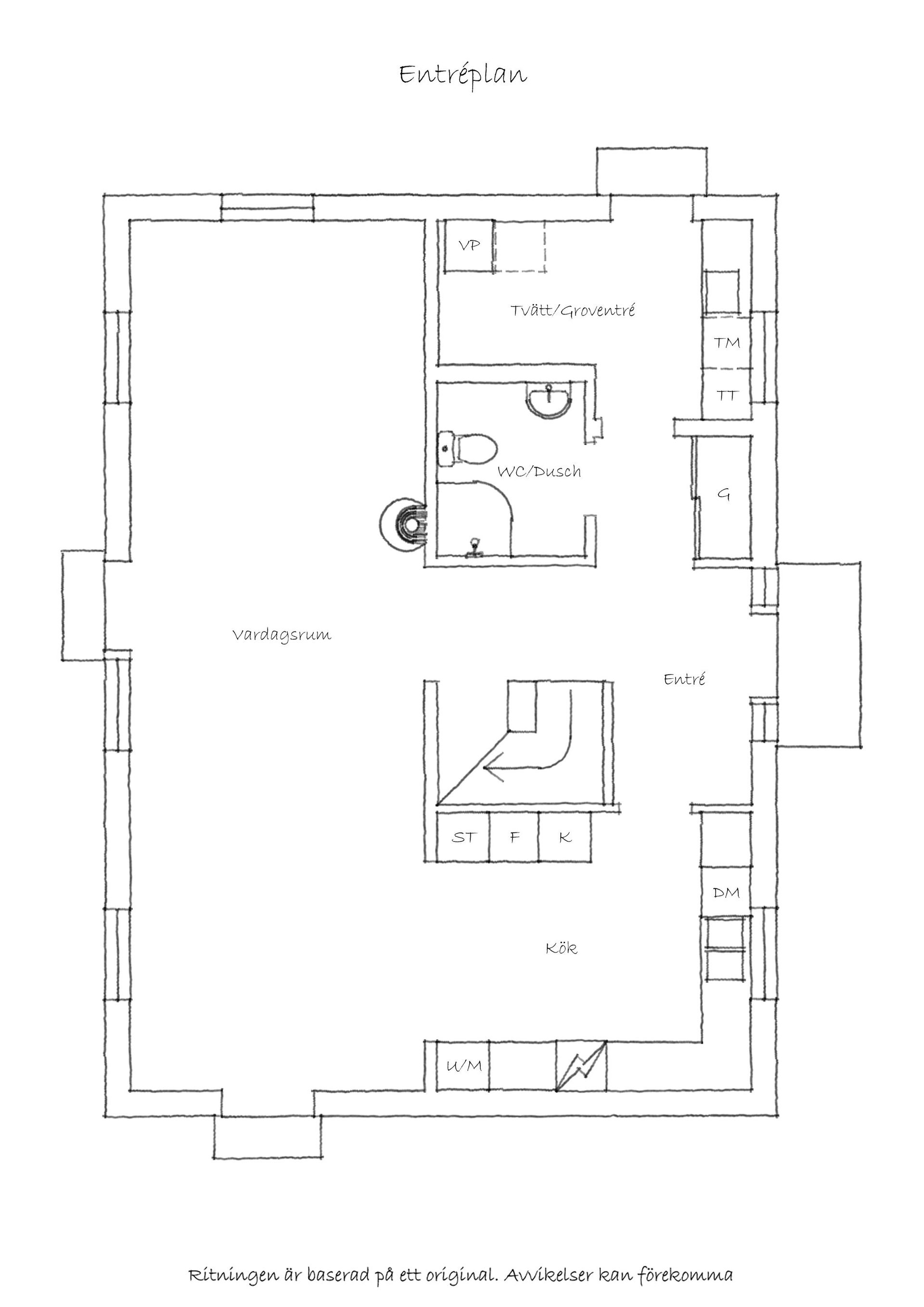 Villa, Fiby 55, Jumkil, Uppsala