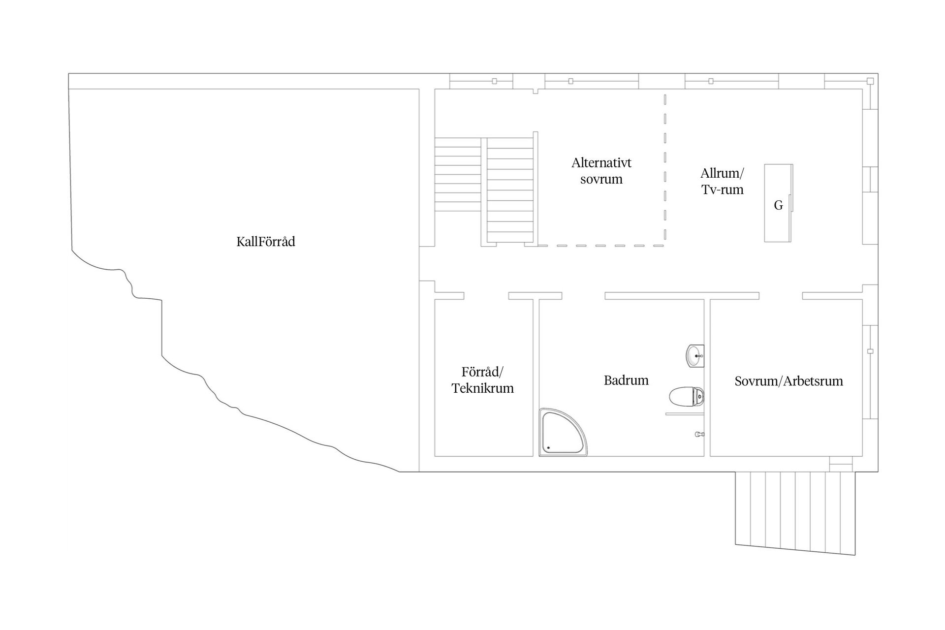 Villa, Månbacken 7, Insjön, Nacka