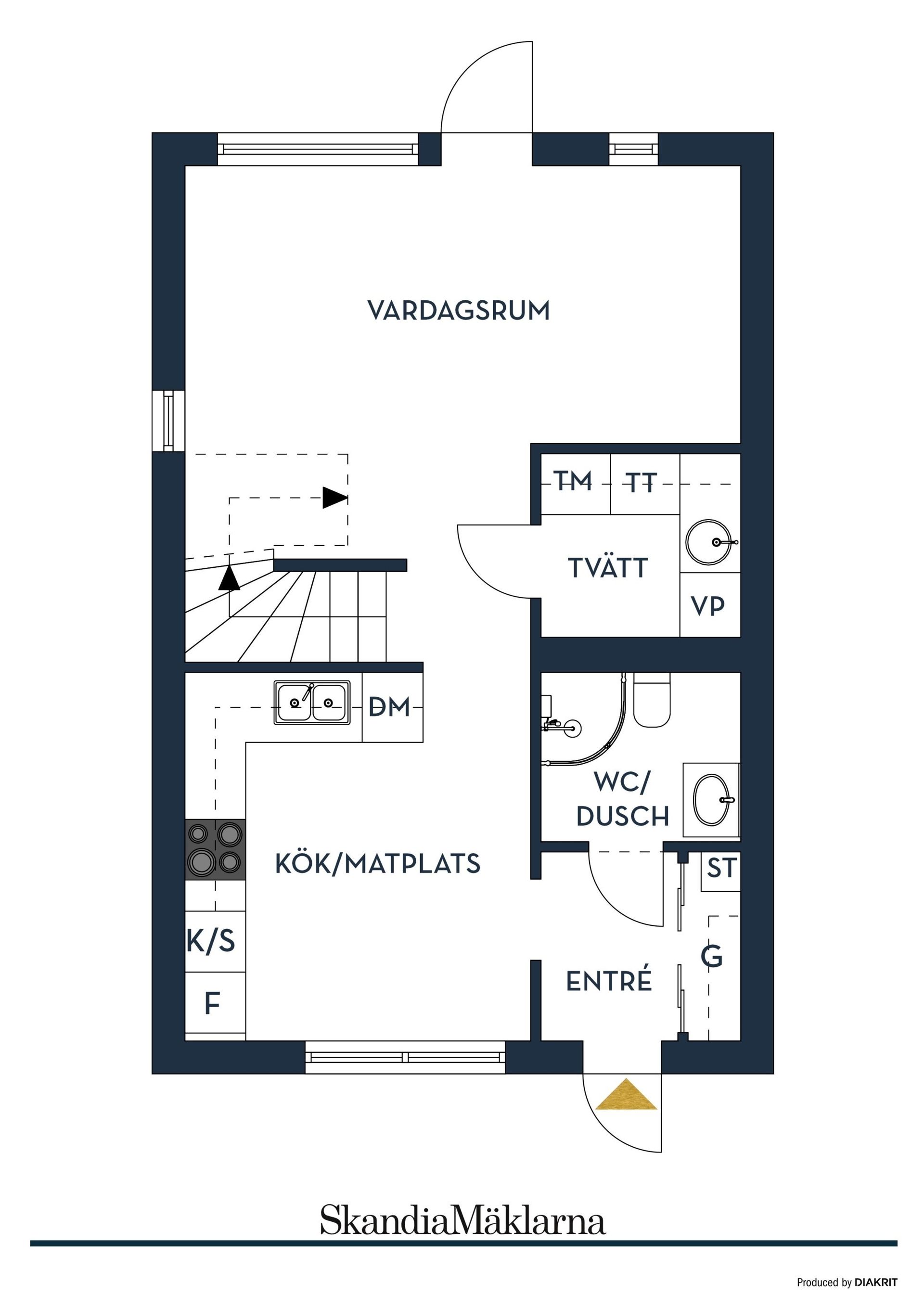 Radhus, Växelbruksvägen 36, Nedersta, Haninge