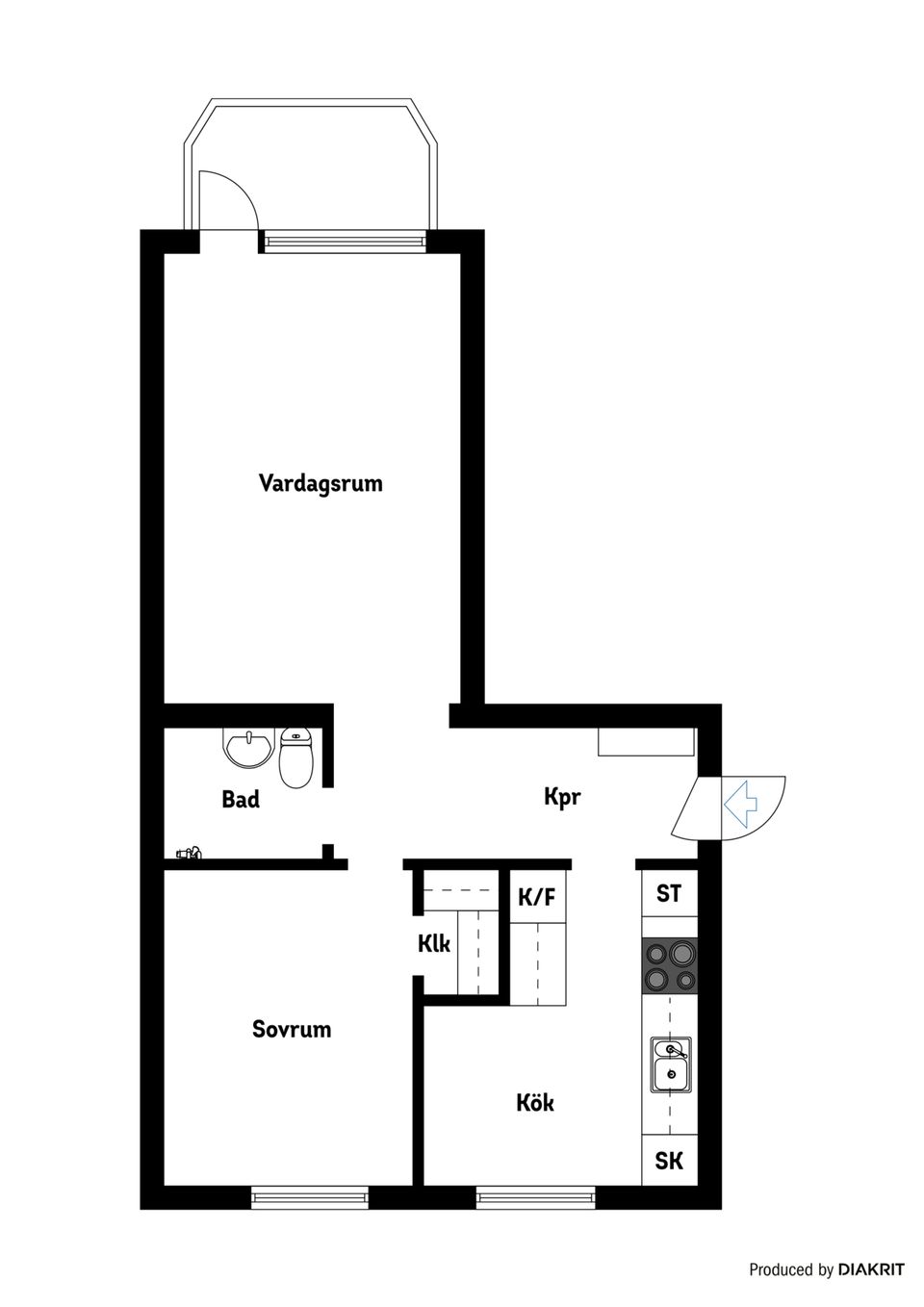 Bostadsrätt, Linnévägen 12C, Oppeby, Nyköping