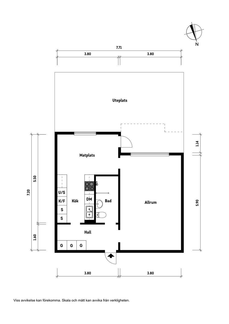 Bostadsrätt, Kadettgatan 56A, Västra Berga, Helsingborg
