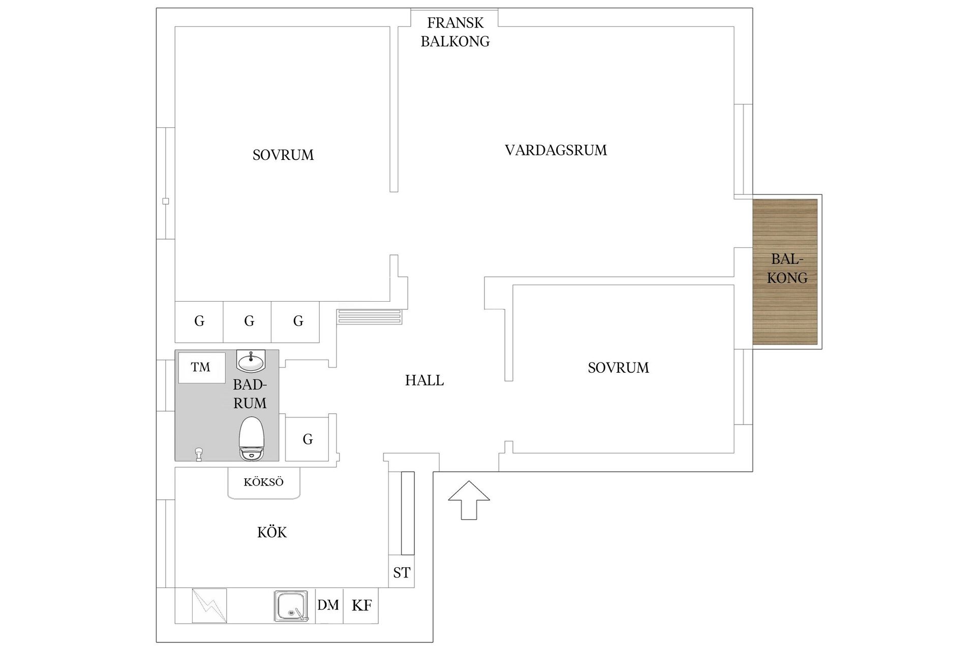 Bostadsrätt, Alingsåsvägen 22, Hammarbyhöjden, Stockholm