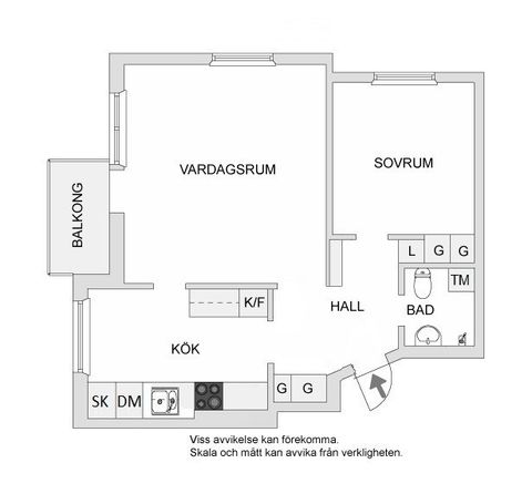 Bostadsrätt, Svartågatan 80, 2tr, Bagarmossen, Stockholm