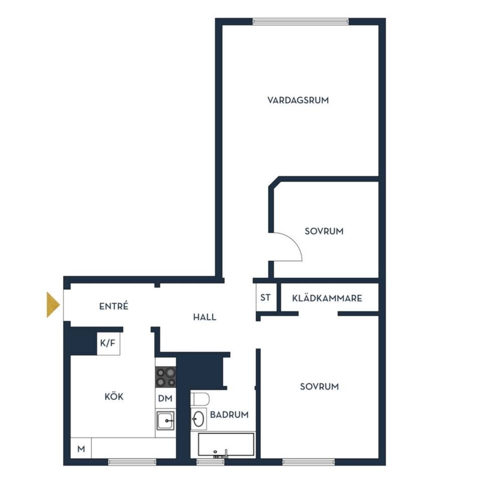 Bostadsrätt, Edsvägen 4, Centrala Huddinge, Huddinge