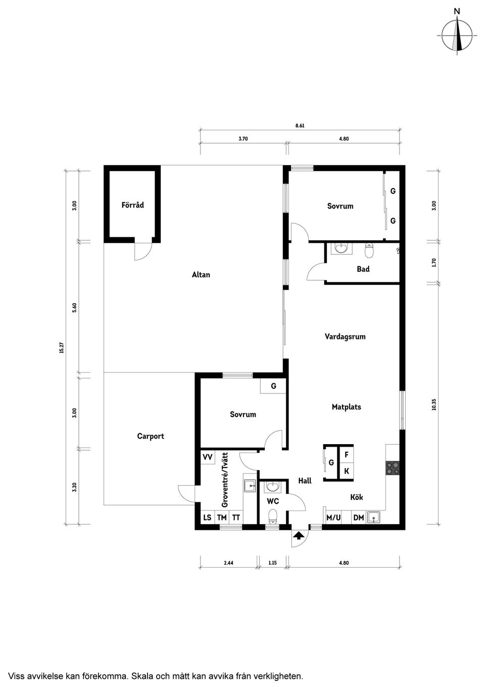 Bostadsrätt, Åkerövägen 25, Fjärås centrum, Kungsbacka