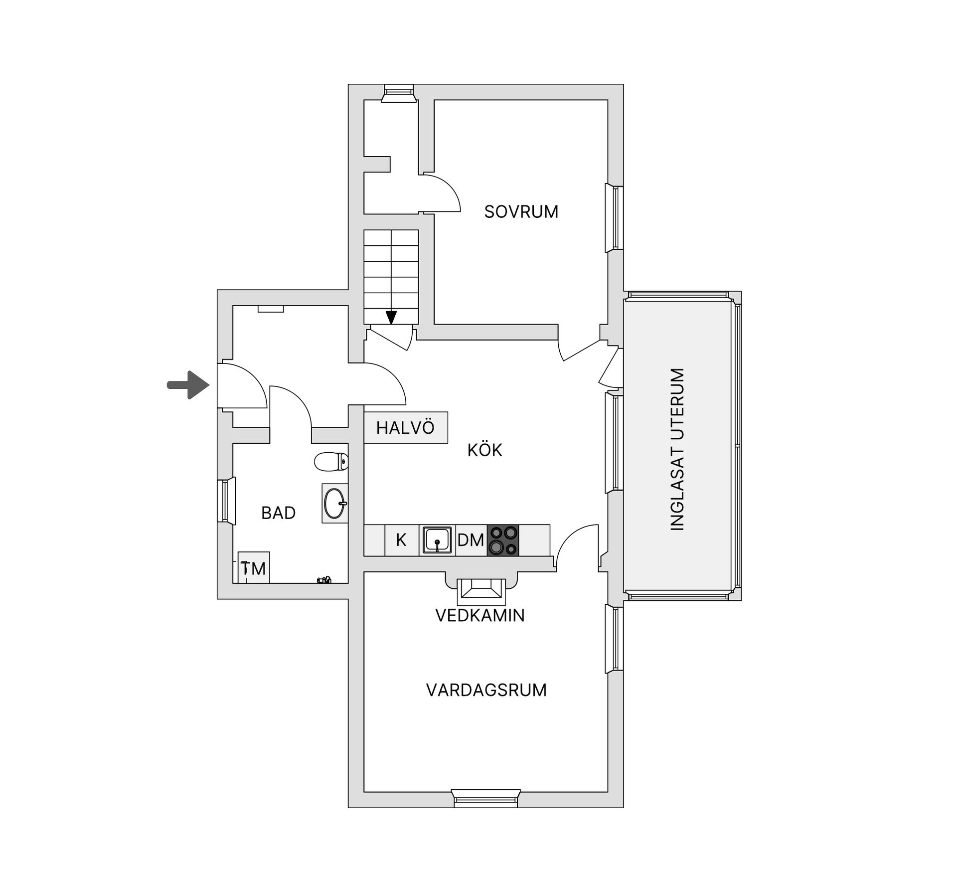 Villa, Brännaby 4, Vilhelmina