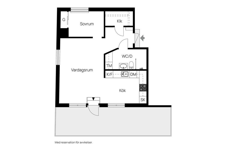 Bostadsrätt, Portalgatan 15, Kapellgärdet, Uppsala