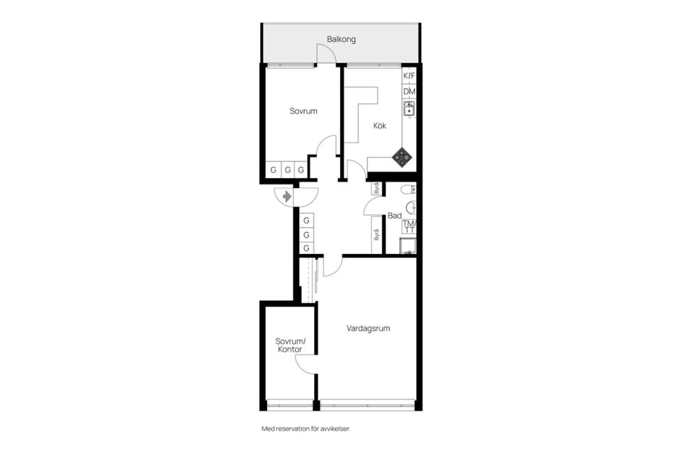 Bostadsrätt, Norra Skjutbanegatan 25d, Haga, Västerås