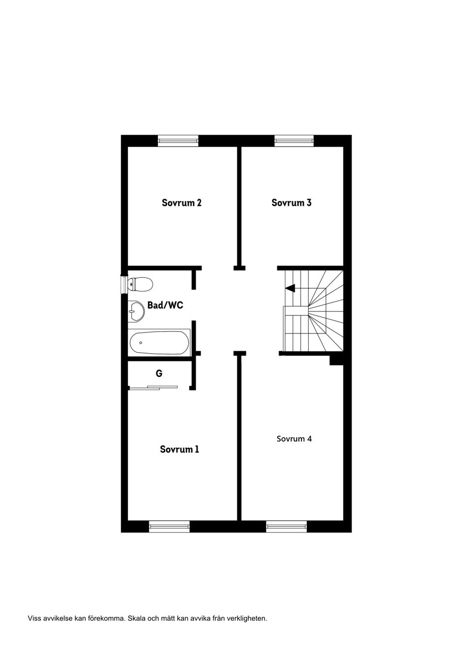 Radhus, Ulsavilagatan 25A, Norra Ormesta, Örebro