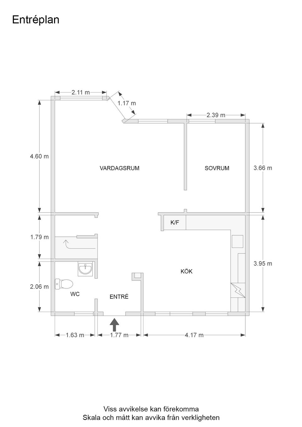 Radhus, Westmansgatan 84, T1/Valla, Linköping