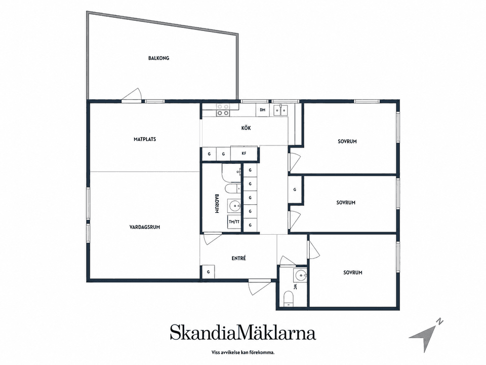 Bostadsrätt, Tingstugatan 4A, Centralt, Strängnäs