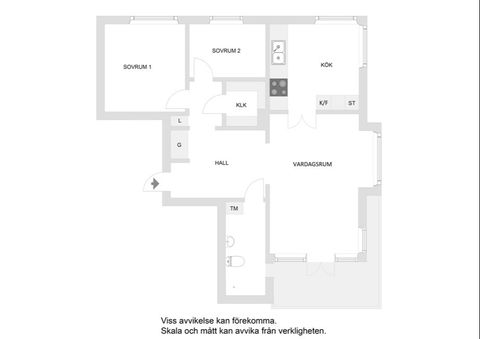 Bostadsrätt, Källvägen 3, Centrum, Vallentuna