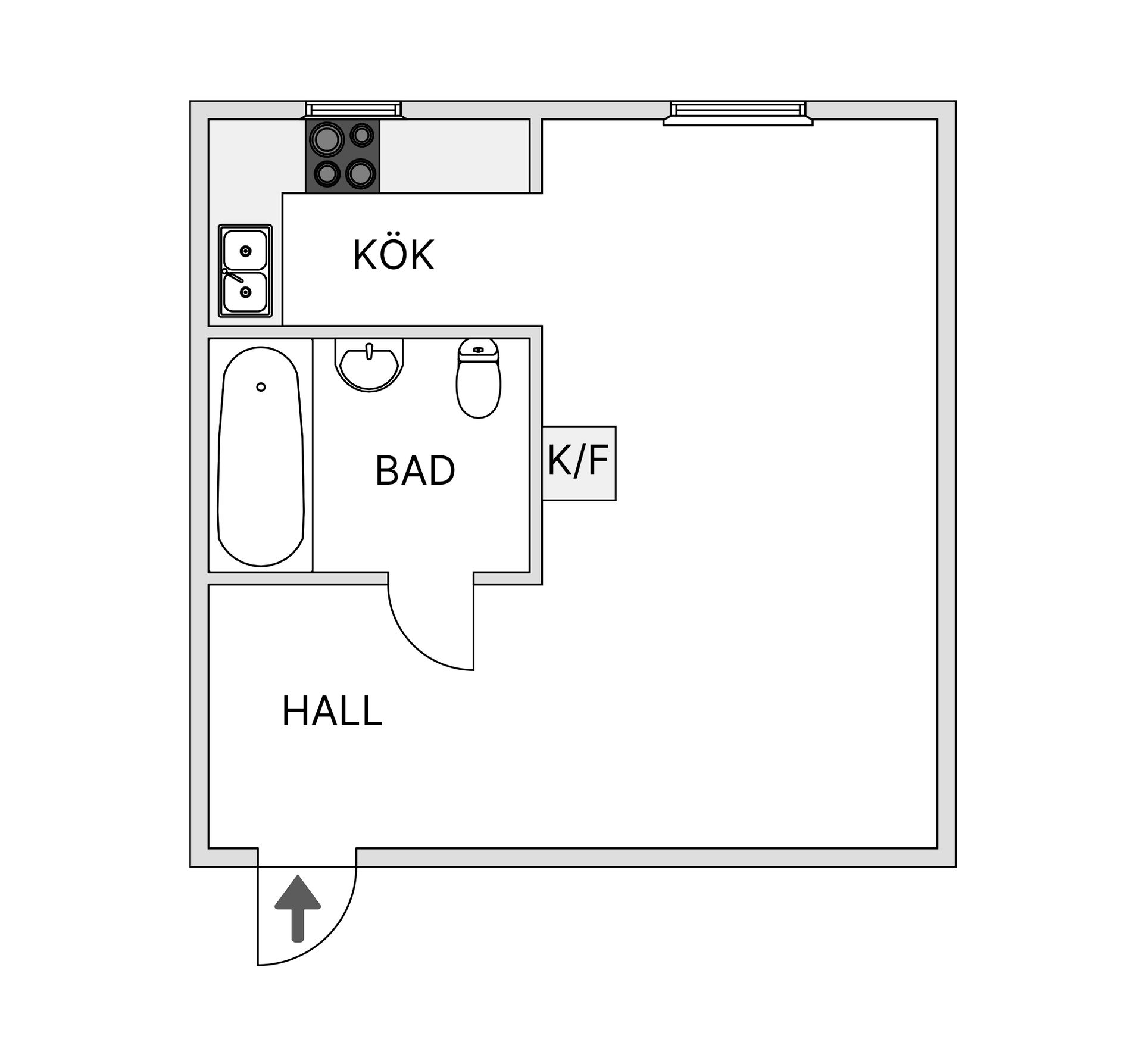Bostadsrätt, Fjällgatan 20B, Frösön, Östersund