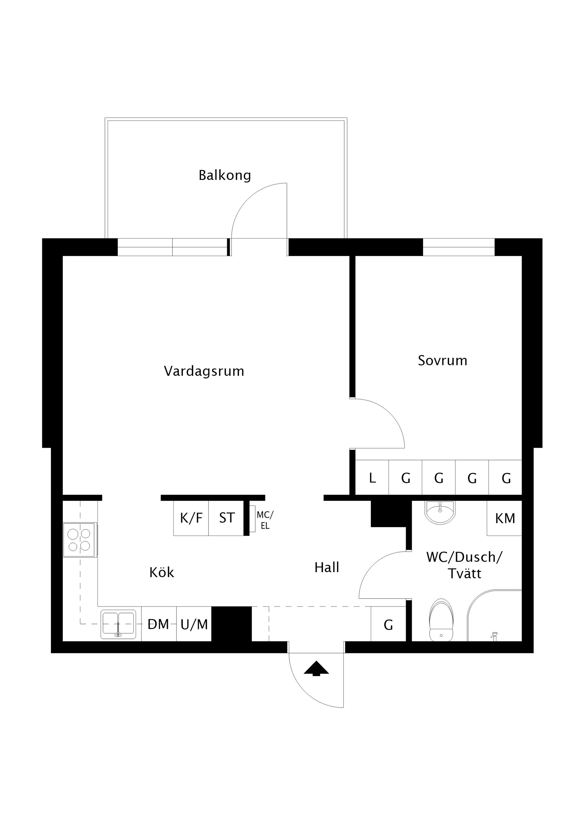 Bostadsrätt, Nytorpsvägen 2, Sollentuna Centrum, Sollentuna