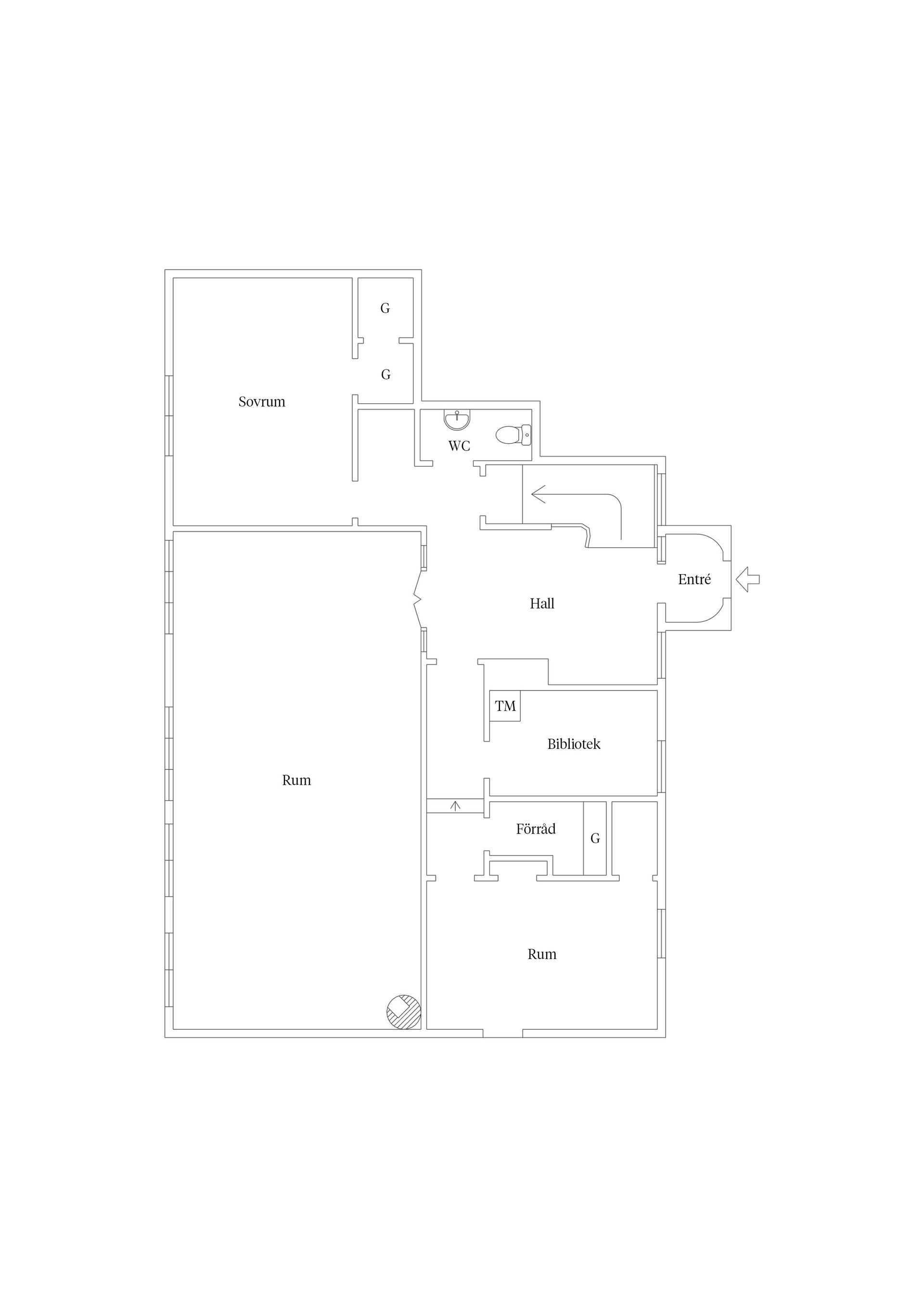 Villa, Ribersborgsvägen 3A, Fridhem, Malmö