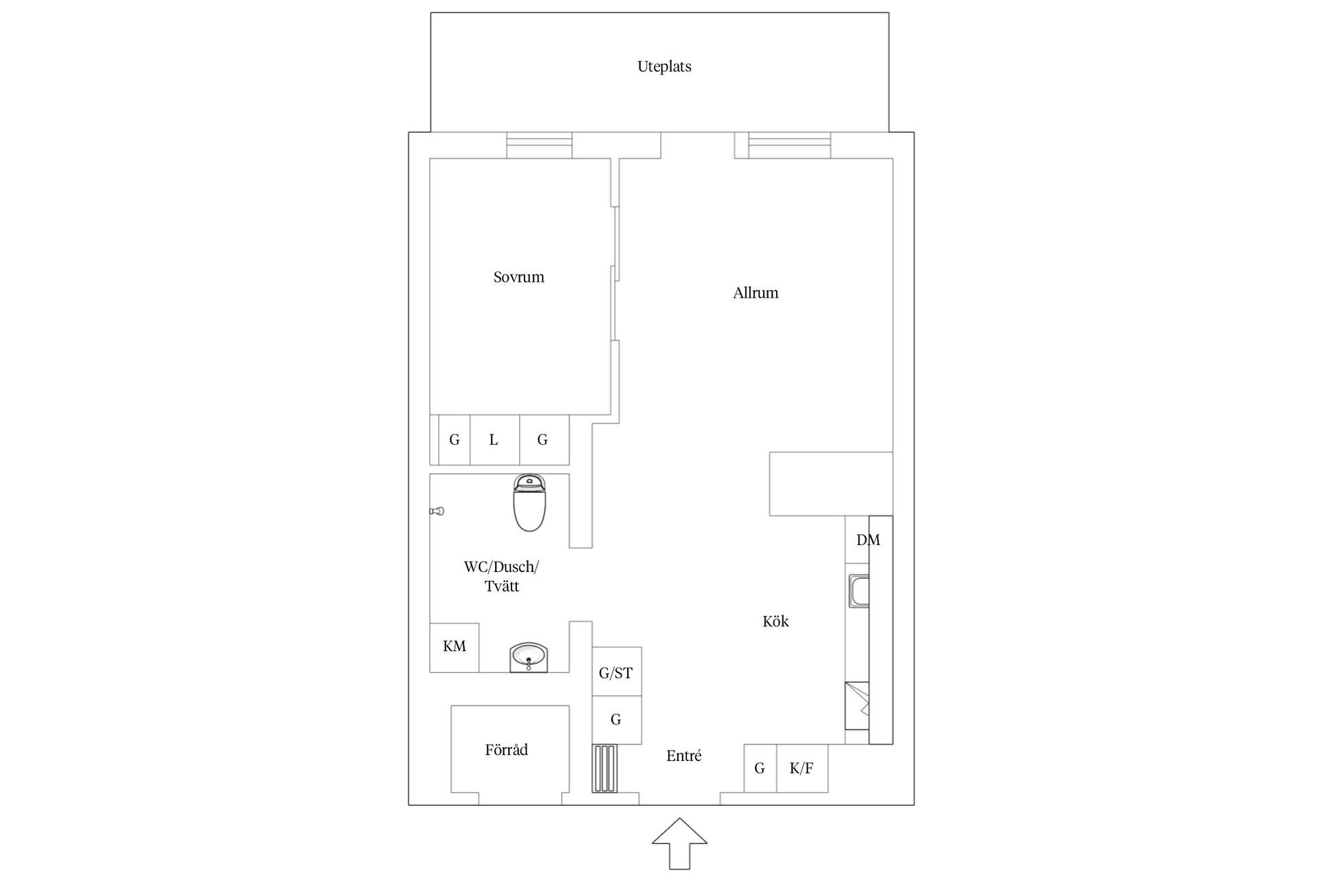 Bostadsrätt, Hägerneholmsvägen 7B, Ullna Strand, Täby