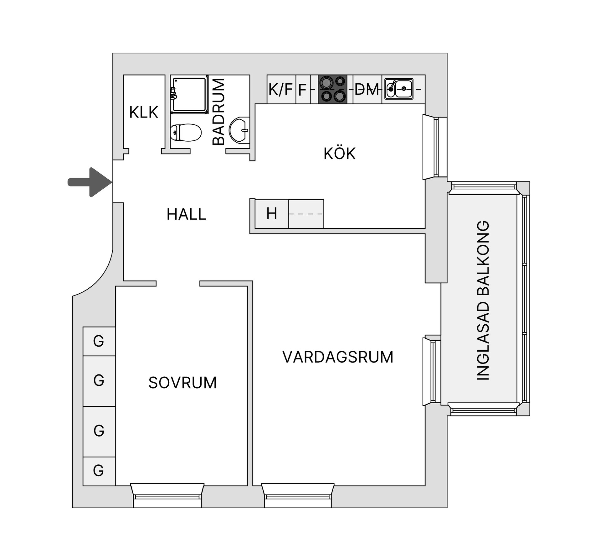 Bostadsrätt, Toleredsgatan 17, Centrala Hisingen, Göteborg