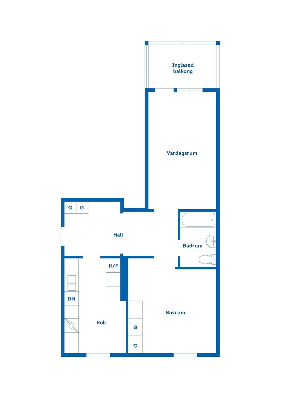 Bostadsrätt, Hunnemaravägen 14, Hunnemara, Karlshamn