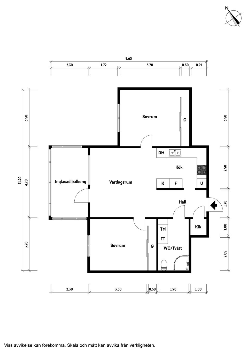Bostadsrätt, Edsgatan 24A, Nordstan, Vänersborg