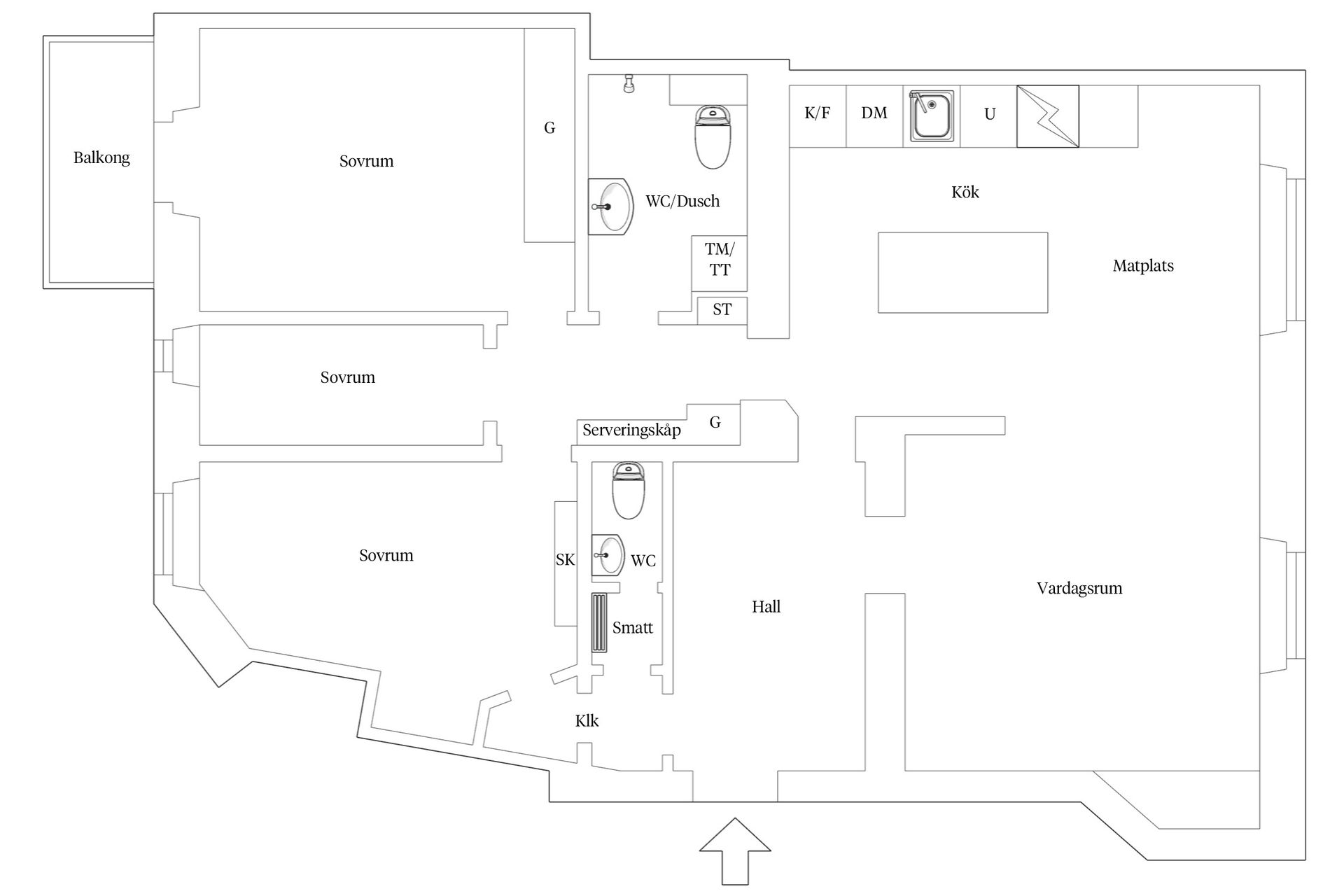 Bostadsrätt, Rörstrandsgatan 3, 3tr, Vasastan, Stockholm