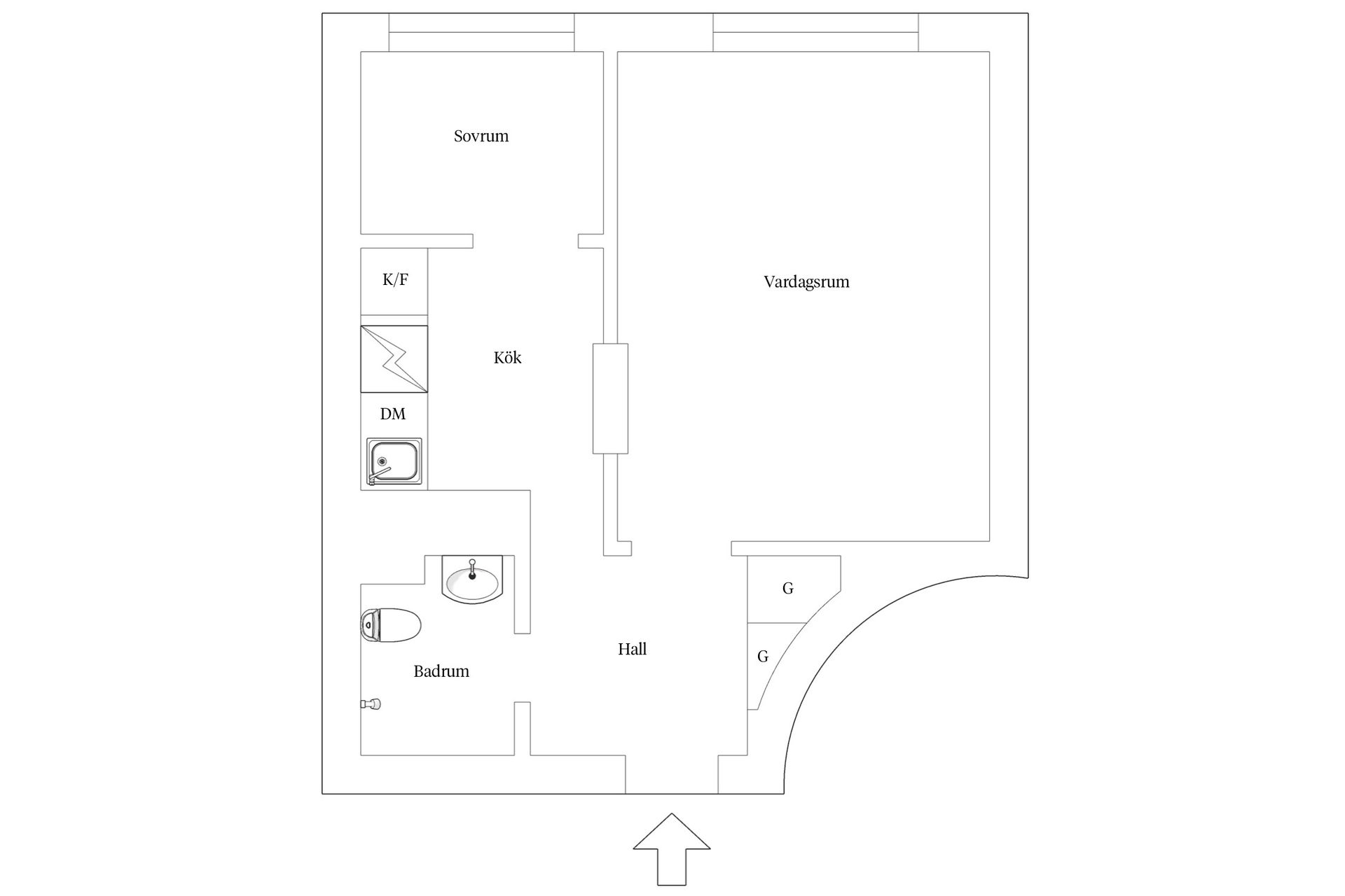 Bostadsrätt, Kungsbro strand 21, Kungsholmen - Rådhuset, Stockholm