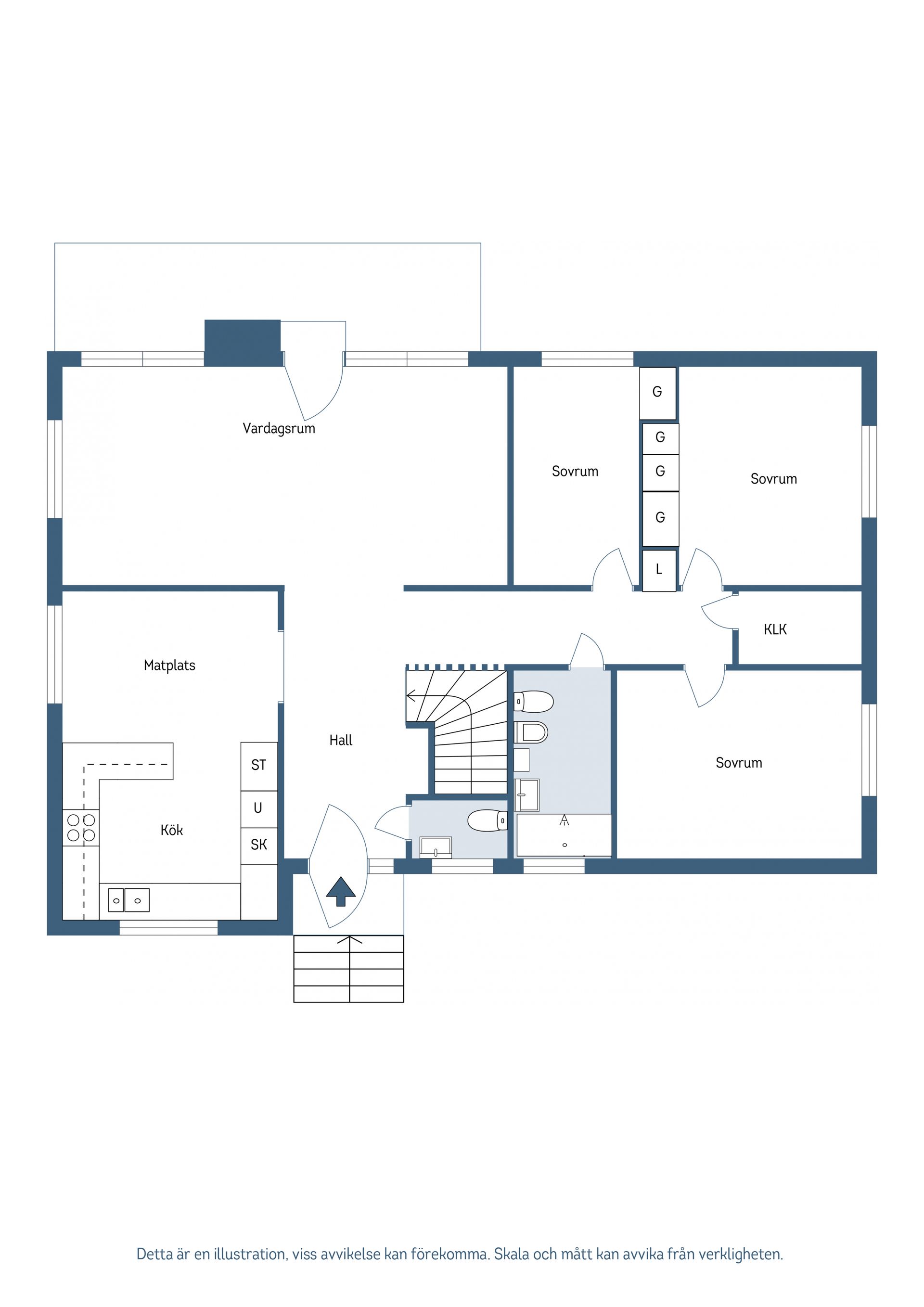 Villa, General Ericsons väg 22, Hentorp, Skövde