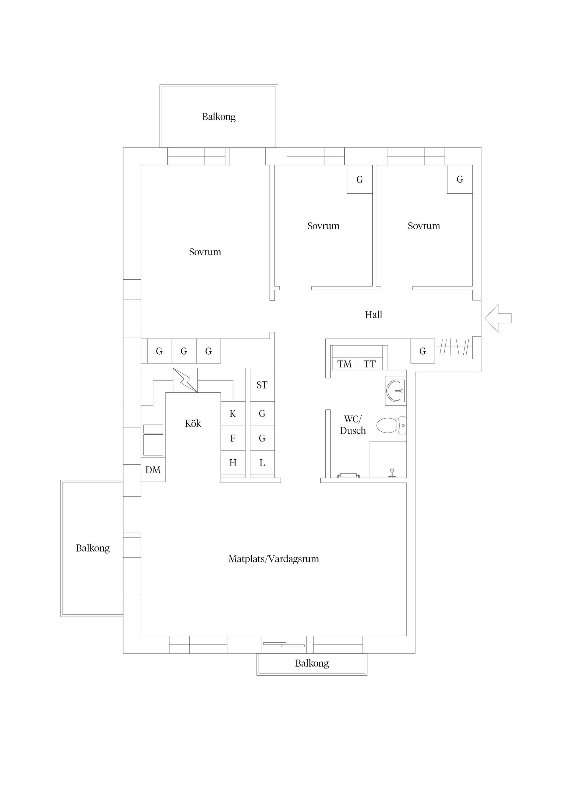 Bostadsrätt, Lydia Wahlströms gata 26, Rosendal, Uppsala