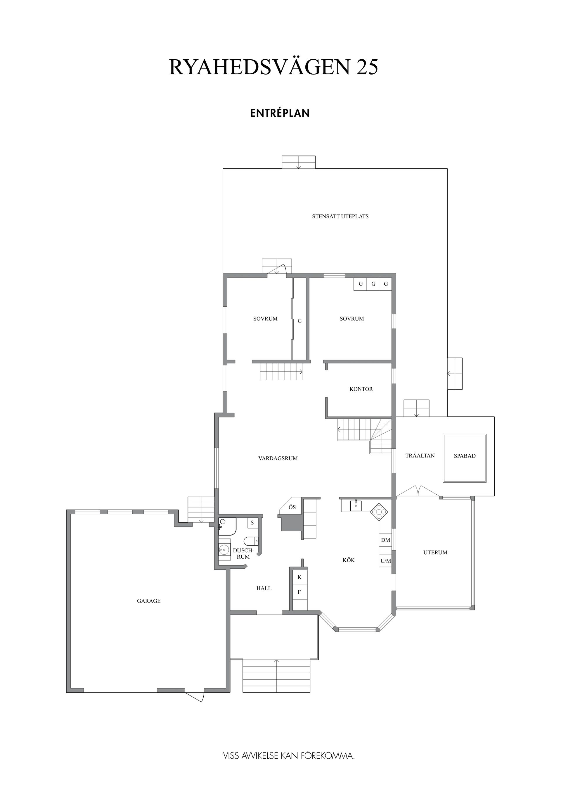 Villa, Ryahedsvägen 25, Härryda