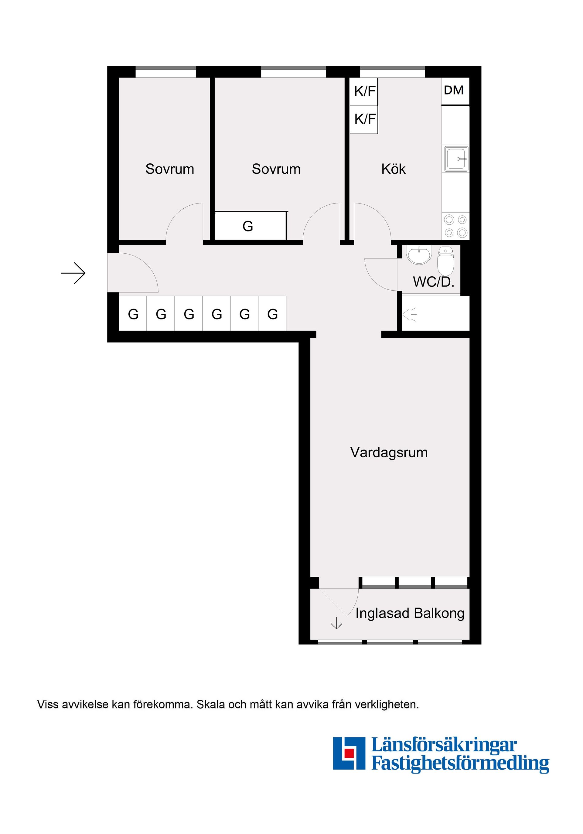 Bostadsrätt, Branteviksgatan 4D, Östra Sorgenfri, Malmö