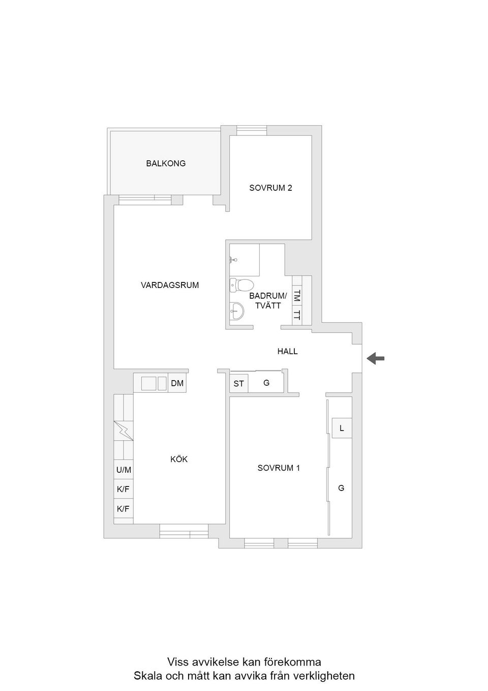 Bostadsrätt, Södra Ringvägen 2D, Centrum, Västerås