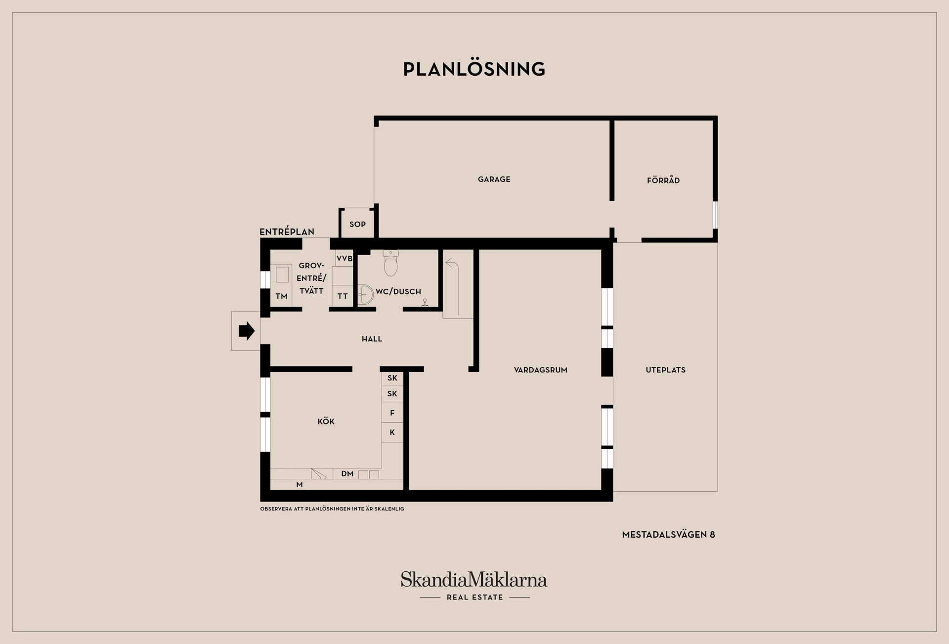 Radhus, Mestadalsvägen 8, Mesta, Eskilstuna