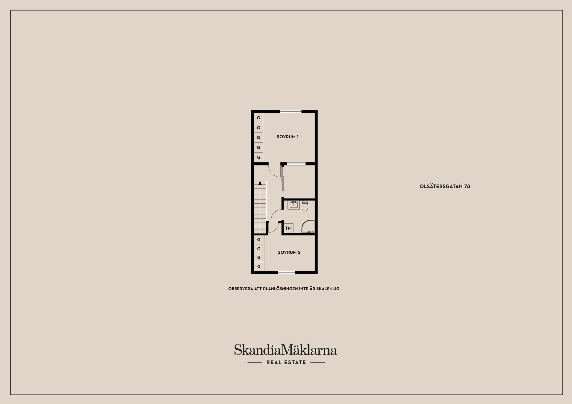 Bostadsrätt, Olsätersgatan 78, Lorensberg, Karlstad