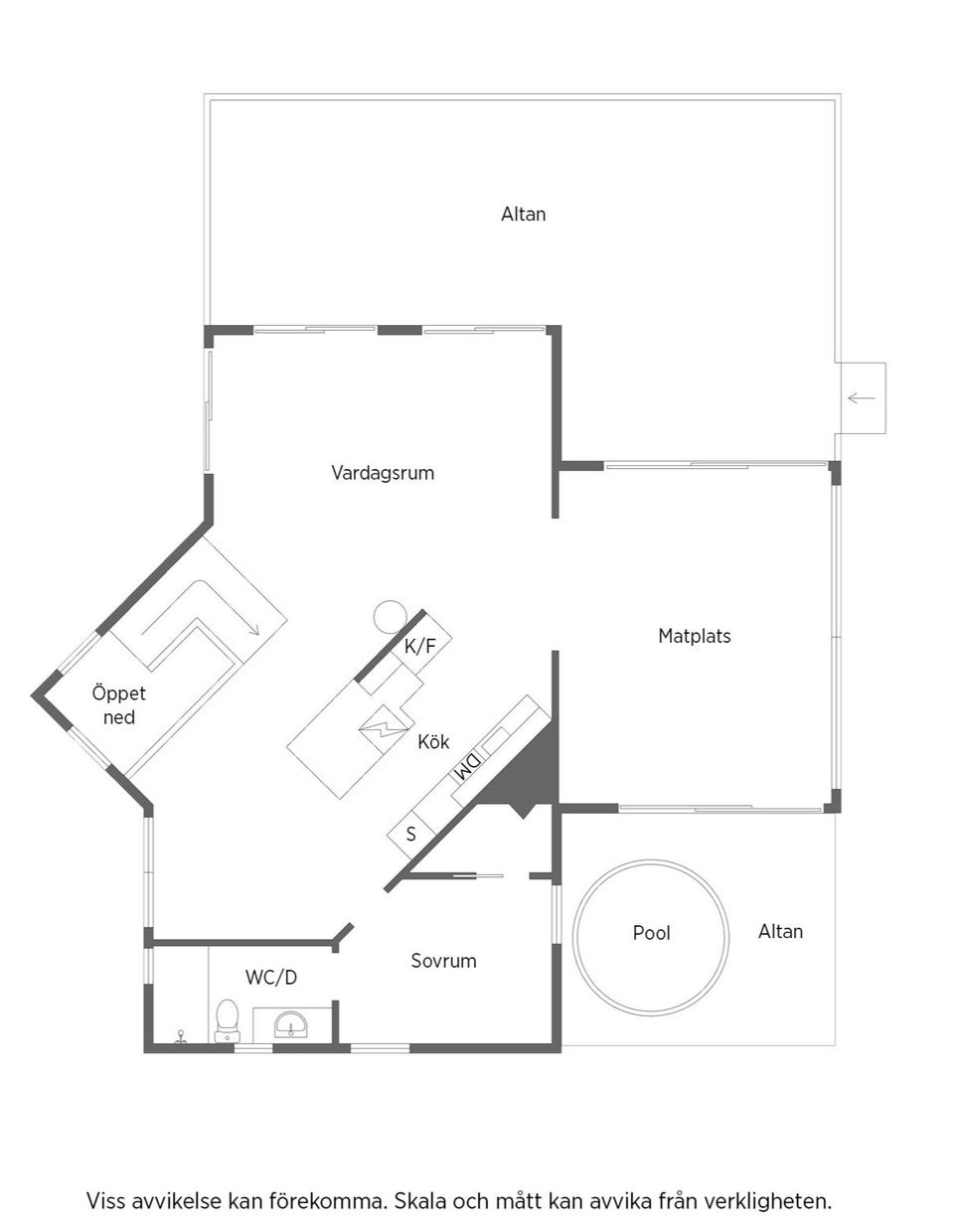 Villa, Muskötvägen 13B, Margretelund, Österåker