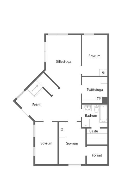 Villa, Muskötvägen 13B, Margretelund, Österåker