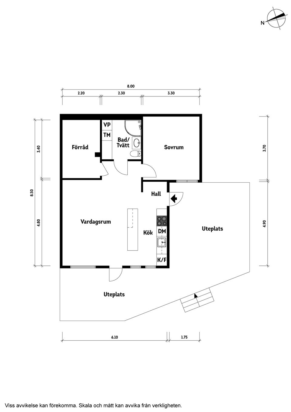 Bostadsrätt, Basunvägen 72, Fors, Kungsbacka