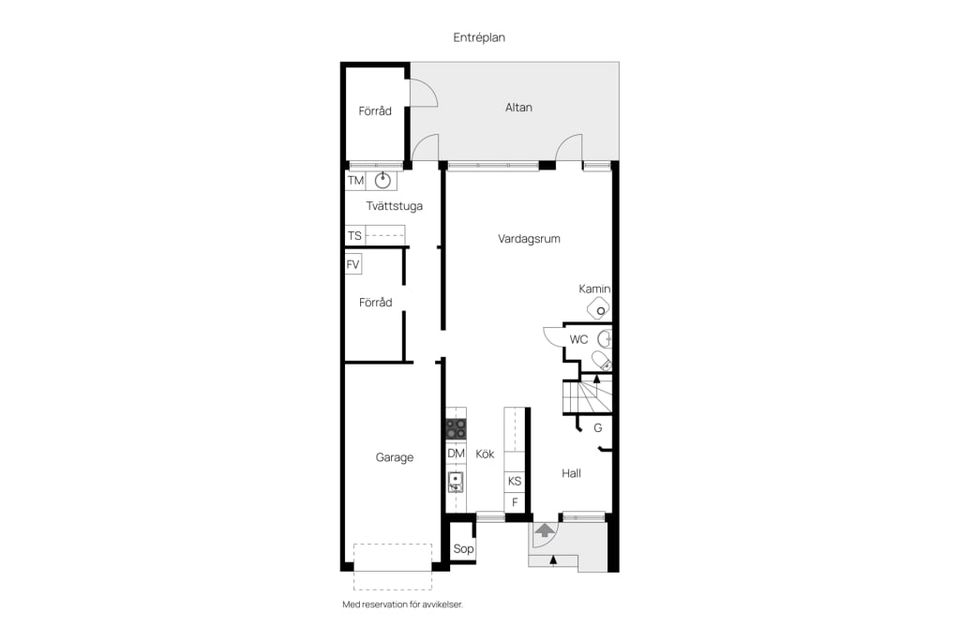 Radhus, Kopparvägen 21, Forsdala, Lycksele