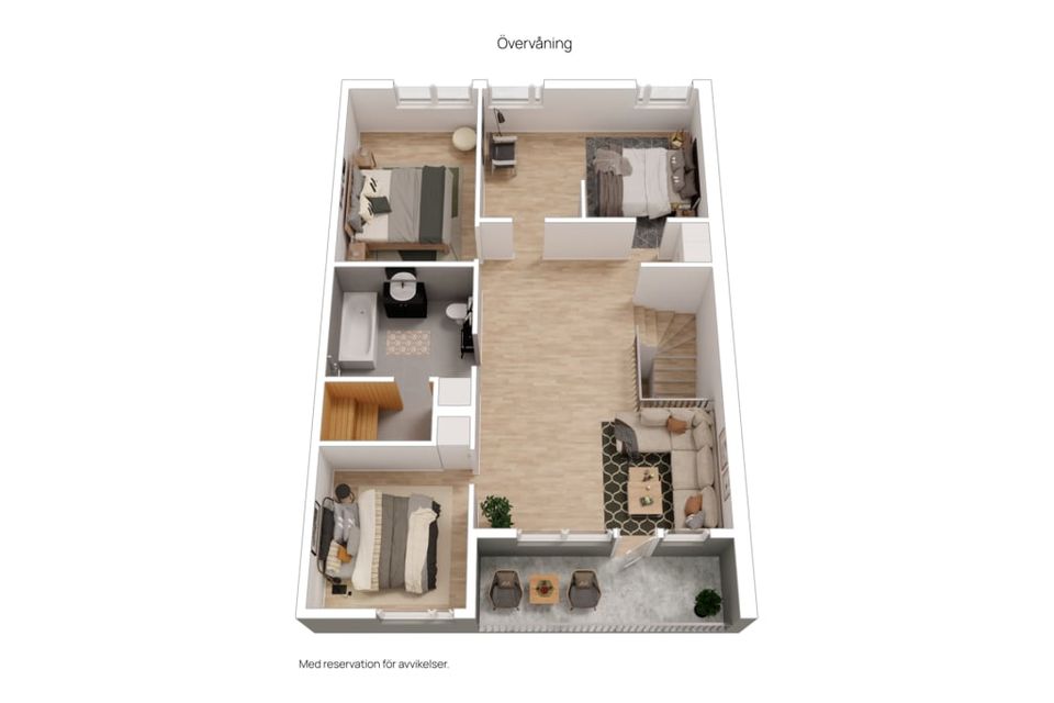 Radhus, Kopparvägen 21, Forsdala, Lycksele