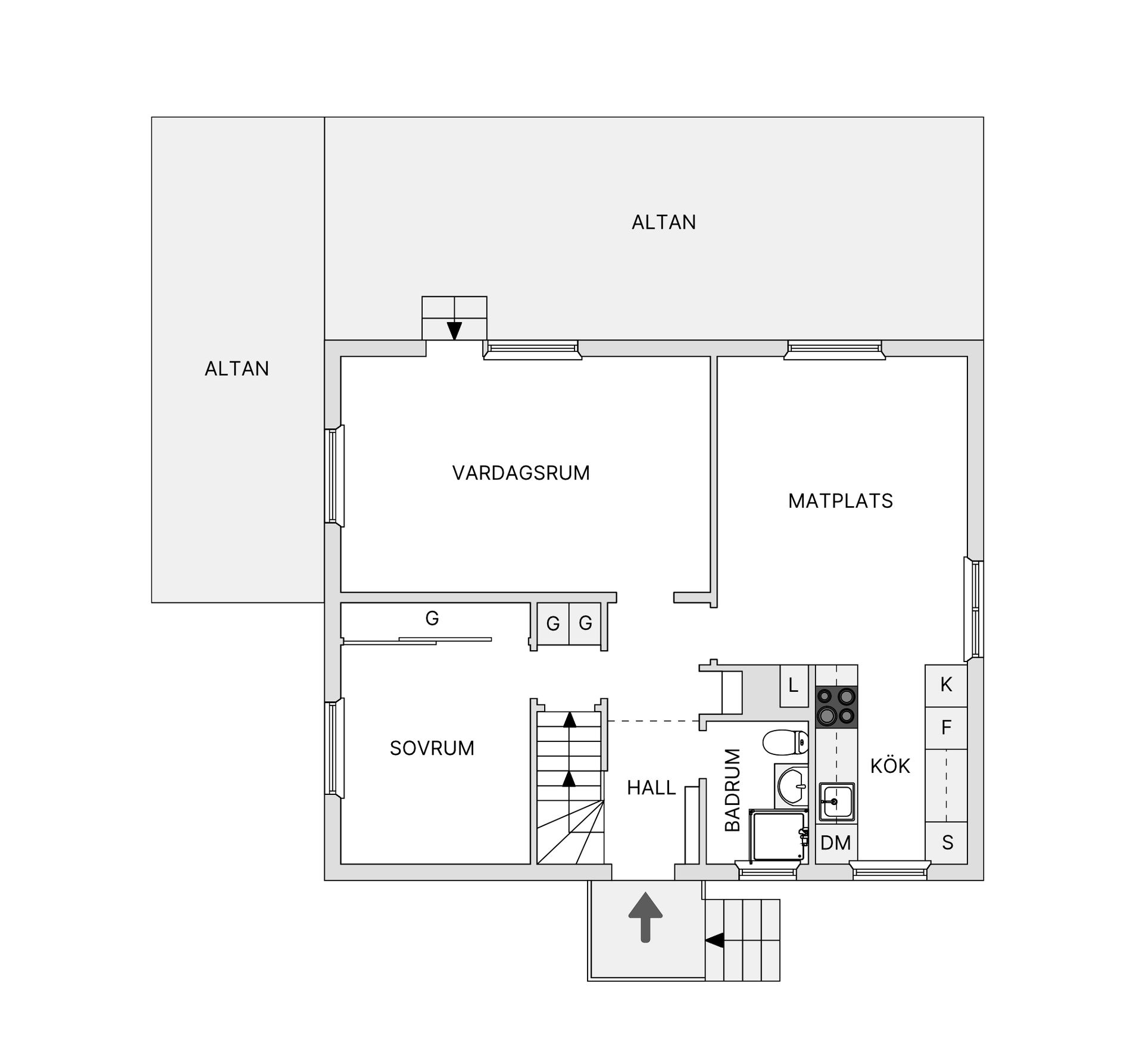 Villa, Villagatan 16, Väring, Skövde