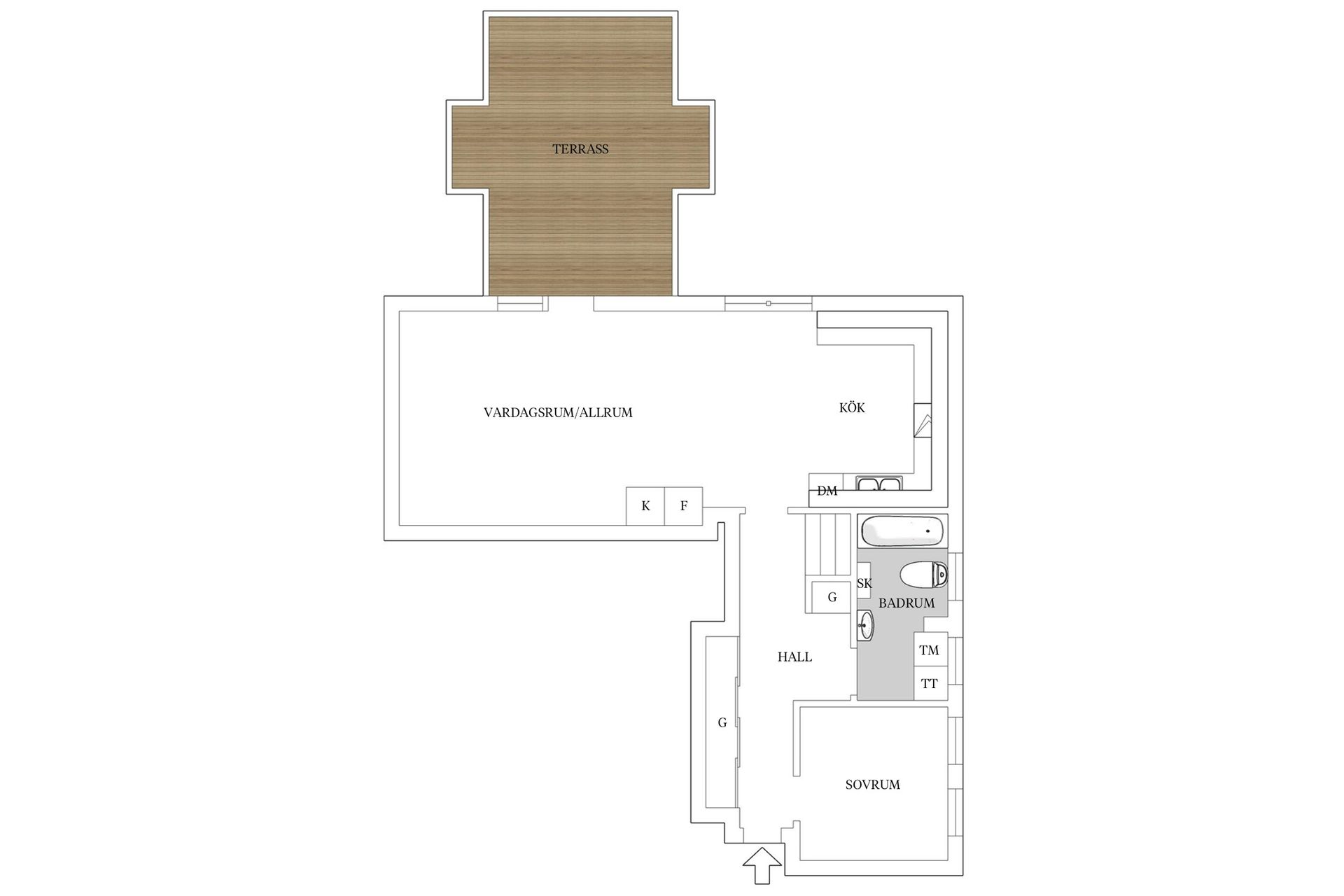 Bostadsrätt, Askrikevägen 17B, Askrike, Lidingö