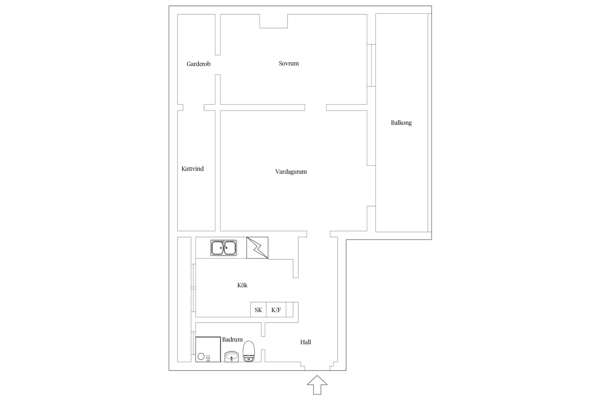 Bostadsrätt, Stureplatån 15, Torsvik, Lidingö