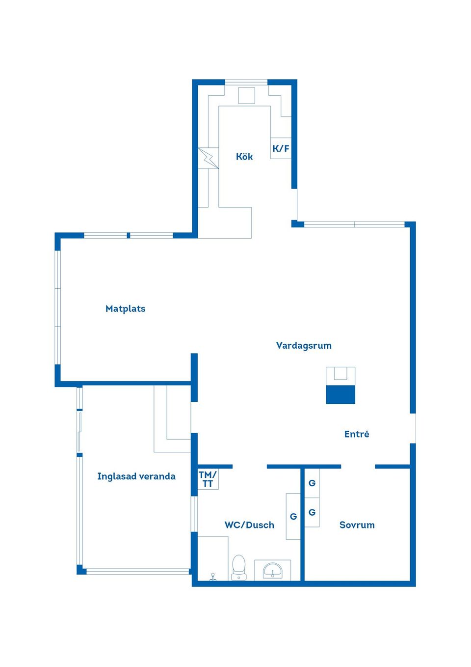 Villa, Ekleskärsvägen 5, Oknö, Mönsterås