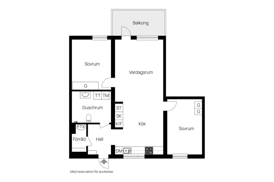Bostadsrätt, Sjudarevägen 30 G, Visby  - Terra Nova, Gotland