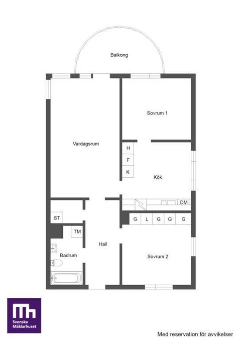 Bostadsrätt, Nickelgränd 16, 1 tr, Vällingby - Råcksta, Stockholm