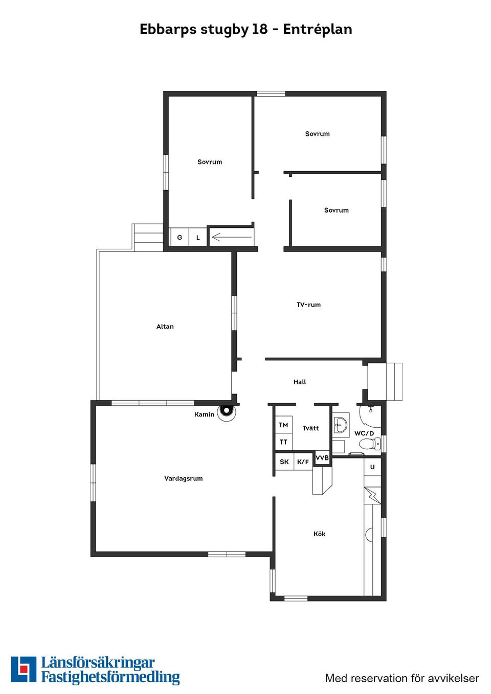 Villa, Ebbarps stugby 18, Ebbarp, Laholm