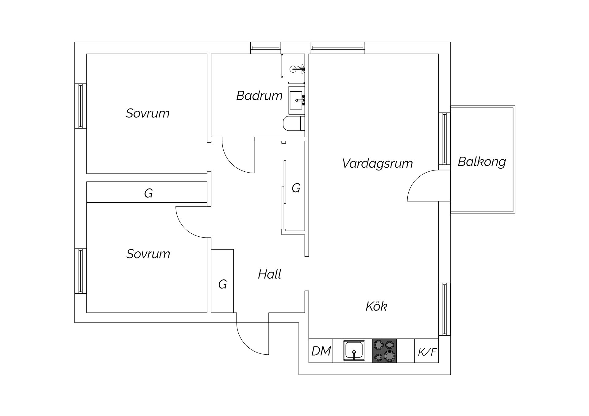 Bostadsrätt, Puckgränd 19, Västertorp, Stockholm