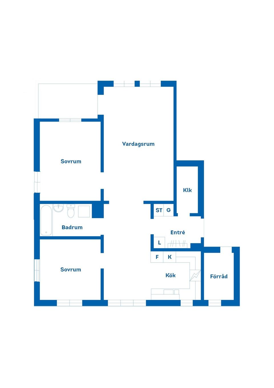 Bostadsrätt, Gustaf Kjellbergs väg 18, Ulleråker, Uppsala