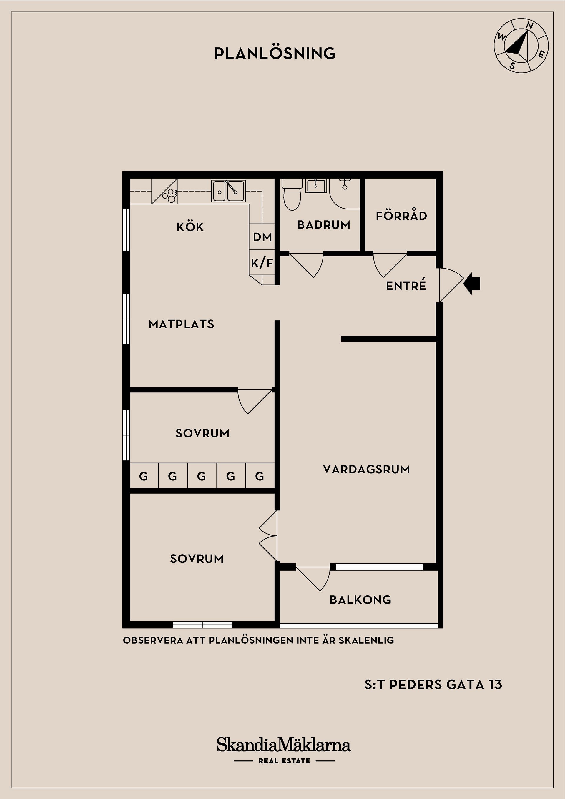 Bostadsrätt, S:t Peders gata 13, Olympia, Helsingborg